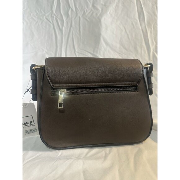 MKF Collection Mini Crossbody Shoulder Bag for Women - Brown - Picture 3 of 4